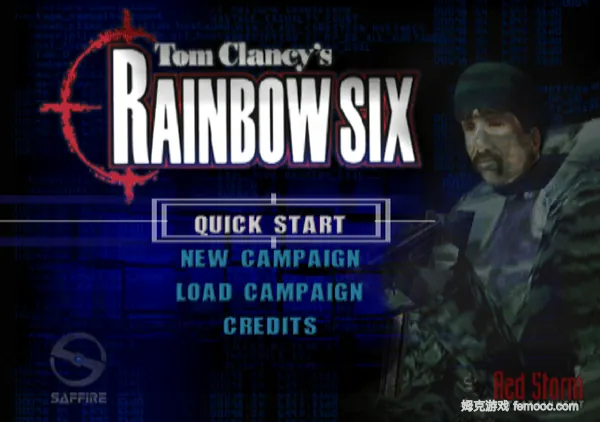 彩虹六号[Tom Clancy's Rainbow Six](EU)(Red Storm)(128Mb)