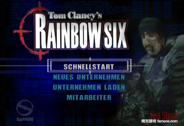 彩虹六号[Tom Clancy's Rainbow Six](FR)(Red Storm)(128Mb)